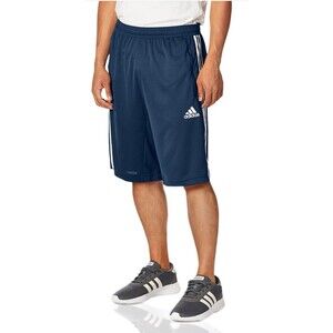 adidas men adidas Designed 2 Move 3-Stripes Shorts Crew Navy Size Large NEW